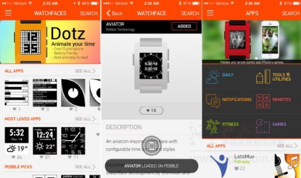 谴责有用啦,Pebble iOS新应用终于上架了 谴责有用啦,Pebble iOS新应用终于上架了
