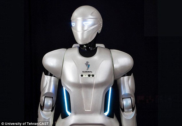 伊朗人形机器人Surena第三代公开，长高了更智能了